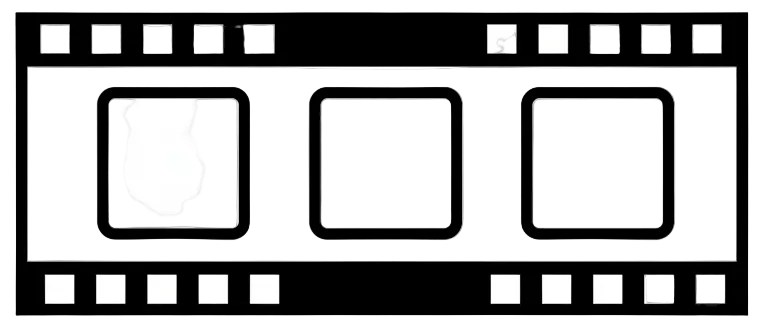 Create am icon of a camera film (Rectangular film)